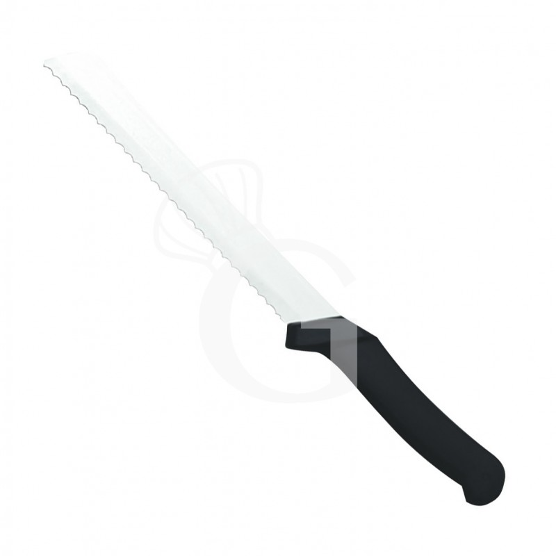 Coltello pane in acciaio inox lama L 200 mm peso 1,3 Kg