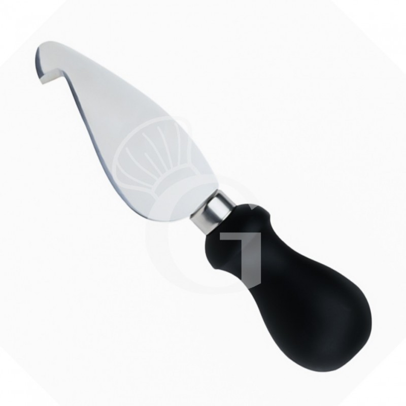 Coltello formaggio uncino in acciaio inox lama L 100 mm Coltello formaggio uncino in acciaio inox lama L 100 mm