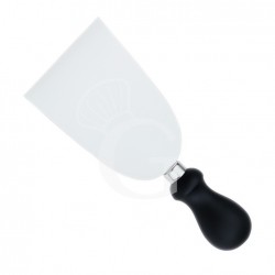 Coltello formaggio Veneto in acciaio inox lama 140 mm x 100 mm