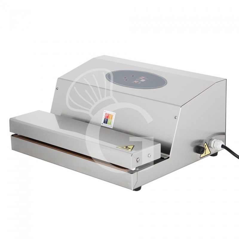 Macchina sottovuoto automatica barra saldante L 430 mm acciaio inox