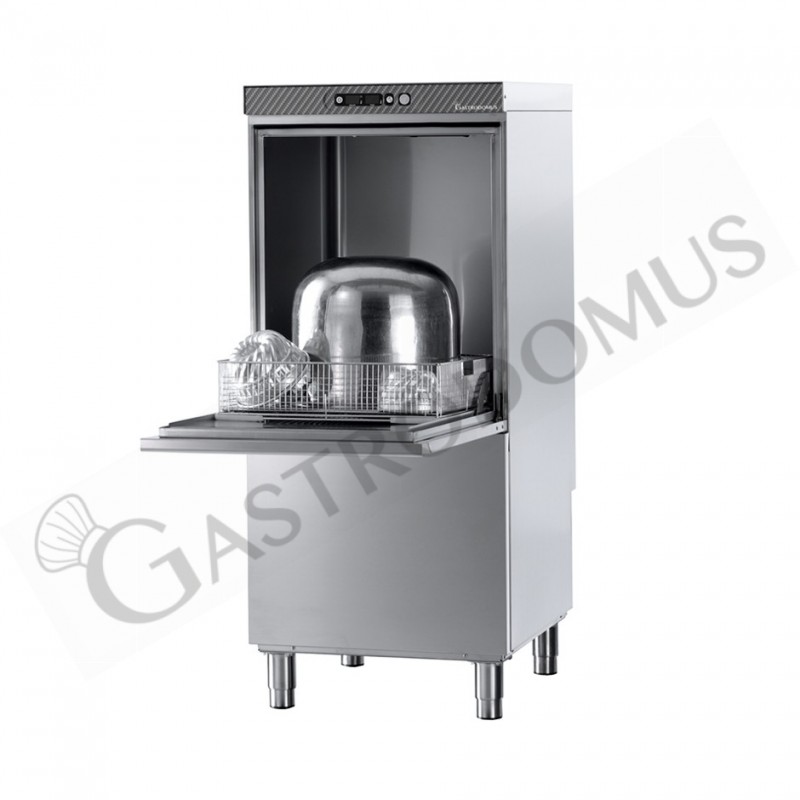 Industrielle Gerätespülmaschine, mechanisch, Nutzhöhe 600 mm, Korb (500x500 mm), geeignet für Backblech (600x400 mm) Industrielle Gerätespülmaschine, mechanisch, Nutzhöhe 600 mm, Korb (500x500 mm), geeignet für Backblech (600x400 mm)