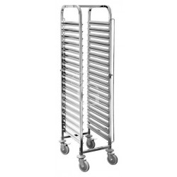 Carrello portateglie per 18 teglie 600x400mm - L 460 mm x P 640 mm x H 1700 mm