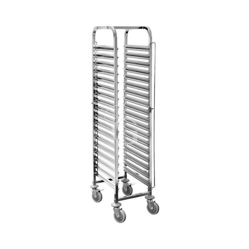 Carrello portateglie per 18 teglie 600x400mm - L 460 mm x P 640 mm x H 1700 mm Carrello portateglie per 18 teglie 600x400mm - L 460 mm x P 640 mm x H 1700 mm