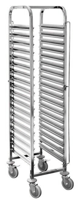 Carrello portateglie per 18 teglie 600x400mm - L 460 mm x P 640 mm x H 1700 mm