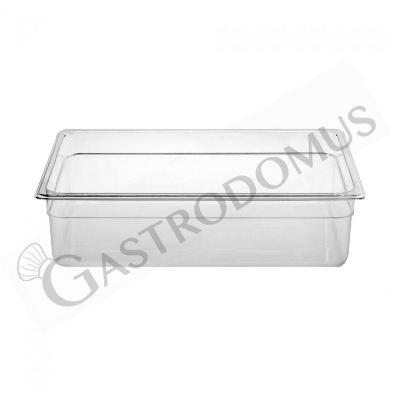 Bacinella in policarbonato GN1/2 dimensioni L 320 x P 260 x H 100 mm Bacinella in policarbonato GN1/2 dimensioni L 320 x P 260 x H 100 mm
