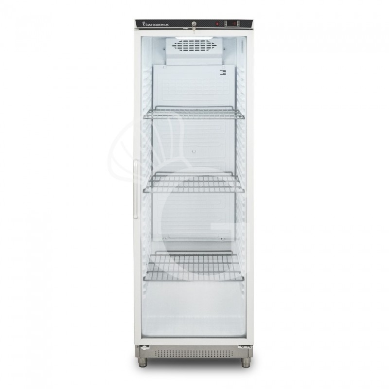 Armadio Refrigerato Statico inox con porta vetro +2°C/+8°C 260 LT Armadio Refrigerato Statico inox con porta vetro +2°C/+8°C 260 LT