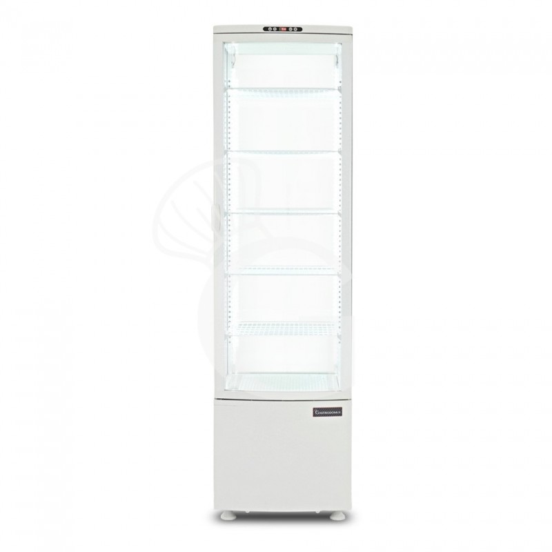 Espositore Refrigerato Ventilato Bibite 280 LT 0°C/+12°C color bianco classe energetica B Espositore Refrigerato Ventilato Bibite 280 LT 0°C/+12°C color bianco classe energetica B
