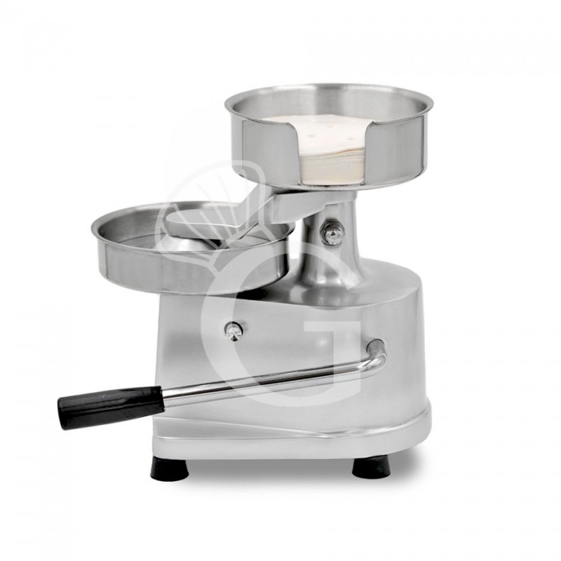 Pressa hamburger manuale Ø  150 mm, L 330 mm x P 230 mm x H 310 mm