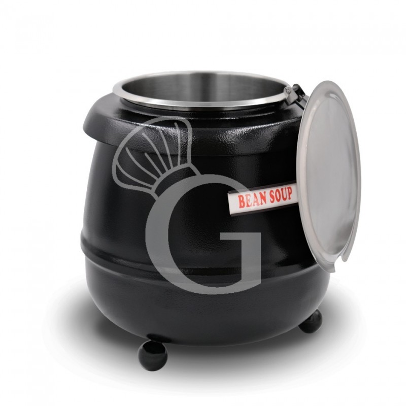Zuppiera elettrica tradizionale 10 LT Ø 340 mm x H 395 mm
