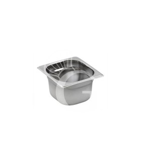 Bacinella in acciaio inox GN1/9 L 176 mm x P 108 mm x H 100 mm