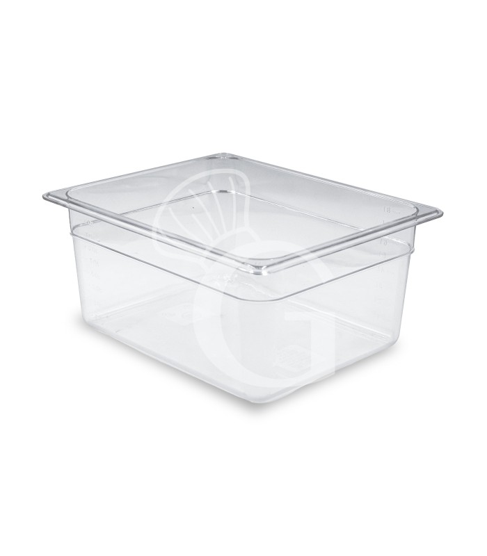 Bacinella in policarbonato GN1/2 dimensioni L 320 x P 260 x H 145 mm