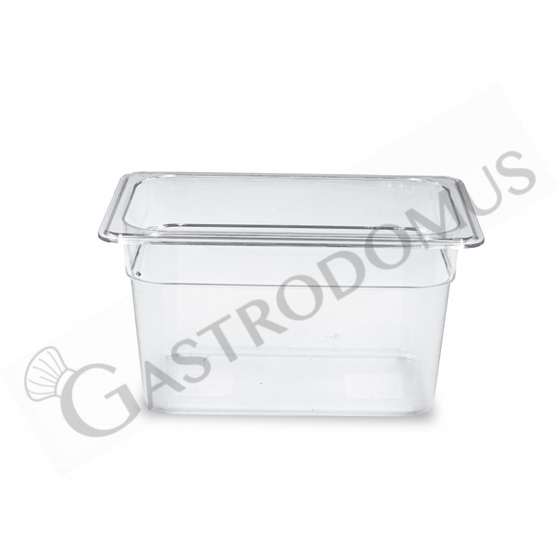 Bacinella in policarbonato GN1/4 dimensioni L 260 x P 160 x H 150 mm Bacinella in policarbonato GN1/4 dimensioni L 260 x P 160 x H 150 mm
