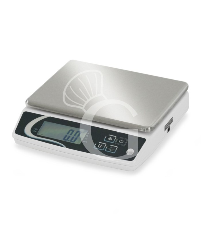 Bilancia controllo peso funzione conta pezzi portata 10 Kg precisione 1 g L 240 mm x P 240 mm x H 70 mm