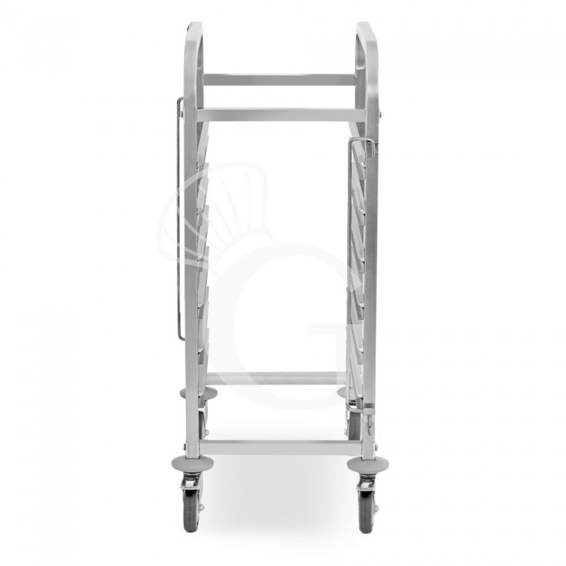 Carrello portateglie per 6 teglie GN1/1 - L 385 mm x P 550 mm x H 1000 mm
