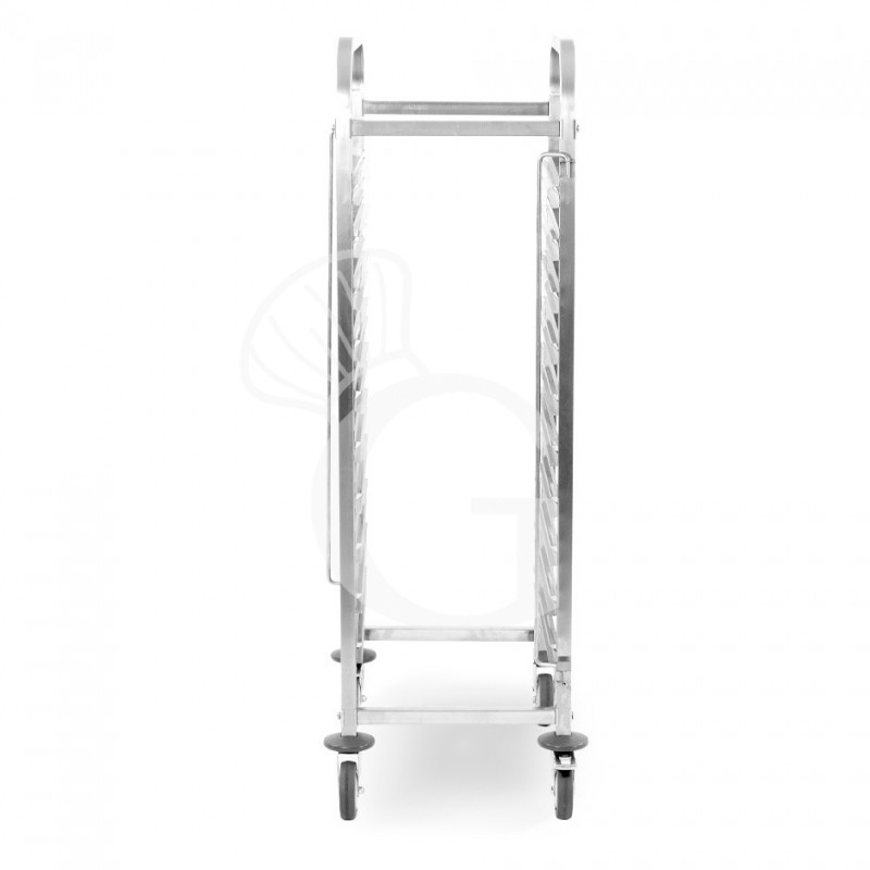 Carrello portateglie per 10 teglie GN1/1 - L 385 mm x P 555 mm x H 1290 mm