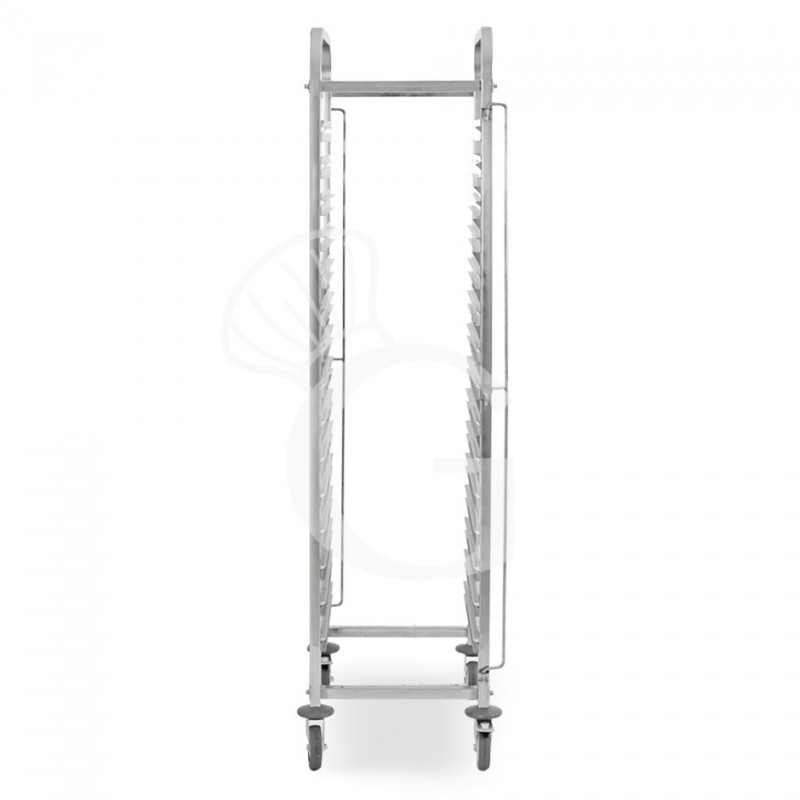 Carrello portateglie per 15 teglie GN1/1 - L 405 mm x P 555 mm x H 1720 mm