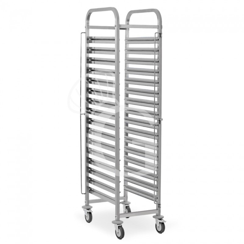 Carrello portateglie per 16 teglie GN1/1 - L 385 mm x P 555 mm x H 1720 mm Carrello portateglie per 16 teglie GN1/1 - L 385 mm x P 555 mm x H 1720 mm