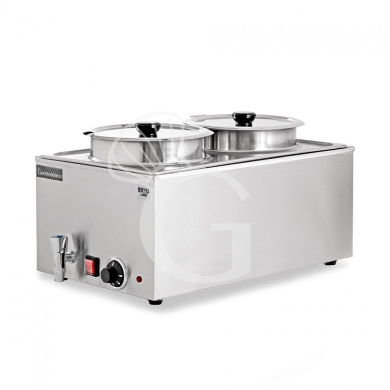 Bagnomaria elettrico 2 vasche da 7 L ciascuna - 1200 W