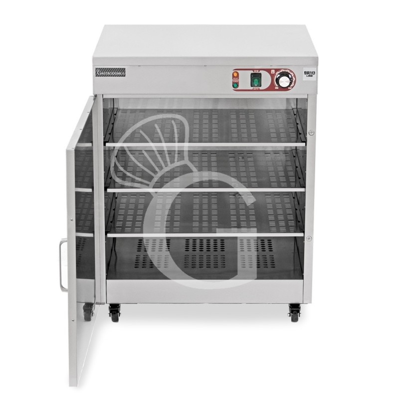 Scaldapiatti con 3 ripiani - dimensioni L 600 mm x P 530 mm x H 770 mm