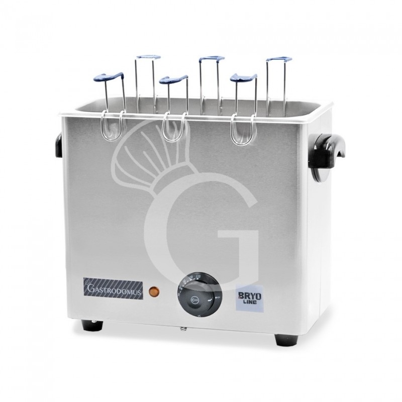 Cuociuova elettrico in acciaio inox con capacità 6 cestelli - dimensioni L 360 mm x P 190 mm x H 340 mm - 2.6 KW