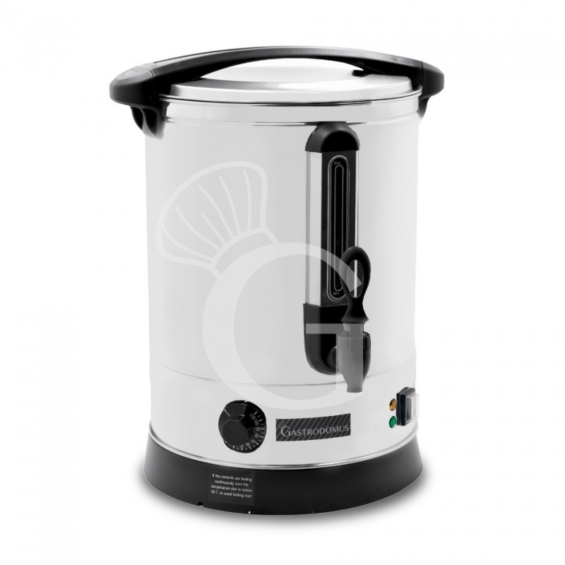 Bollitore elettrico in acciaio inox con capacità 15 L