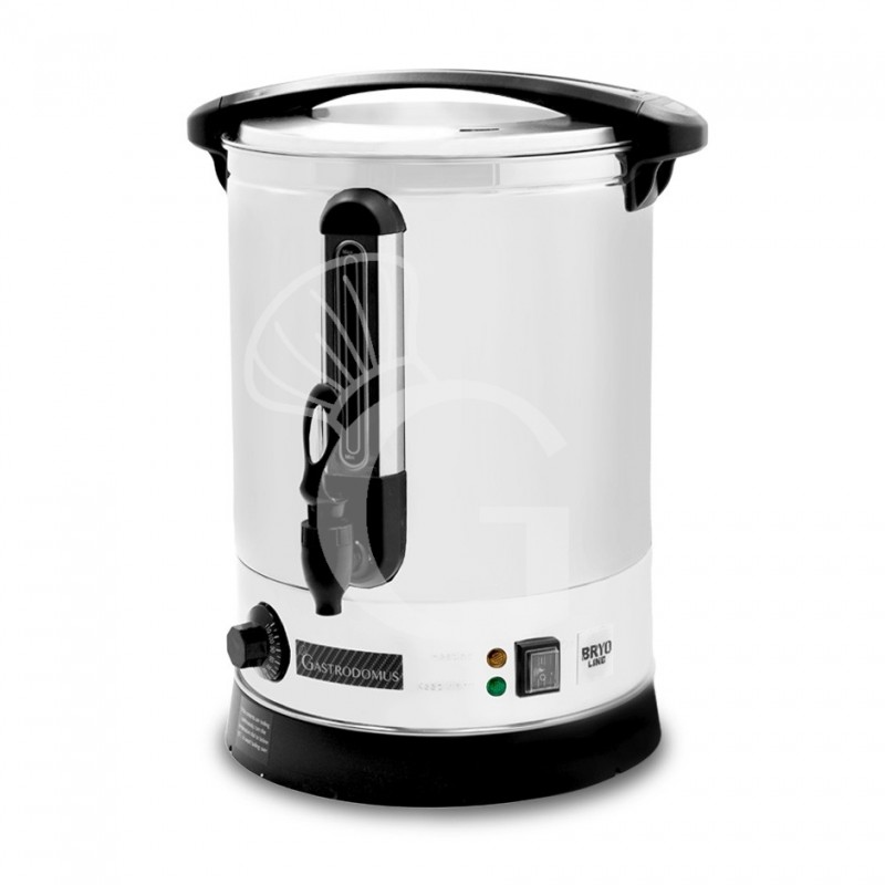 Bollitore elettrico in acciaio inox con capacità 15 L