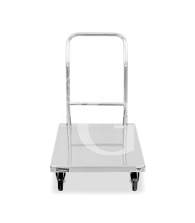 Carrello acciaio inox 1 ripiano L 1090 mm x P 610 mm x H 900 mm portata 150 kg