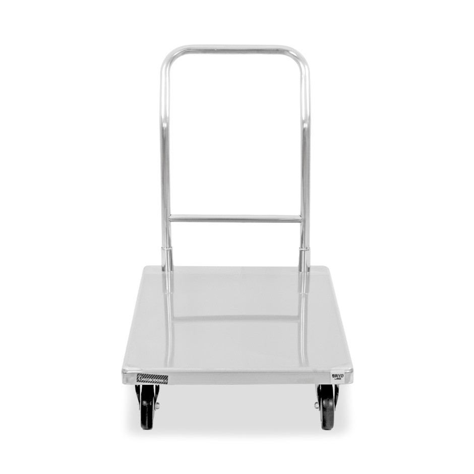 Carrello acciaio inox 1 ripiano L 1090 mm x P 610 mm x H 900 mm portata 150 kg