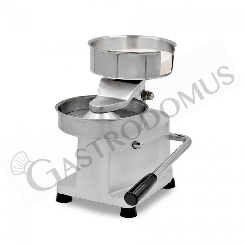 Pressa hamburger manuale Ø  100 mm L 280 mm x P 230 mm x H 310 mm