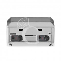 Fry top a gas da banco con piastra liscia - dimensioni L 600 mm x P 580 mm x H 305 mm