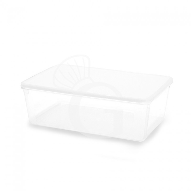Contenitore ermetico completo di coperchio capacità 2 L dimensioni L 225 x P 155 x H 85 mm