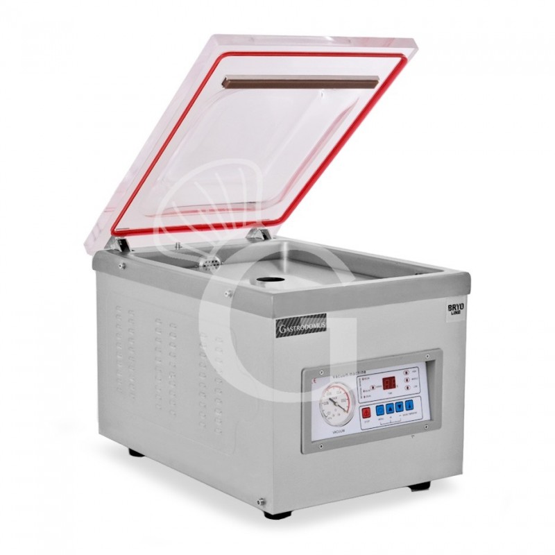 Macchina sottovuoto in acciaio inox AISI 304 - dimensioni L 510 mm x P 350 mm x H 390 mm