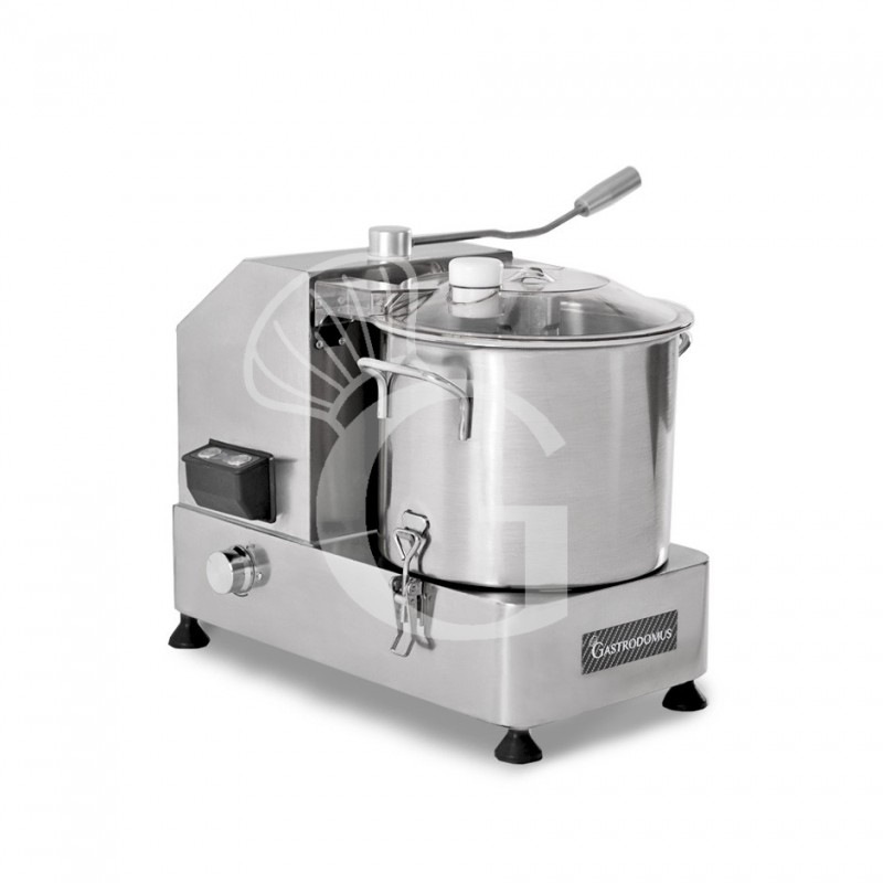Cutter monofase con capacità 6 litri e potenza 950 W