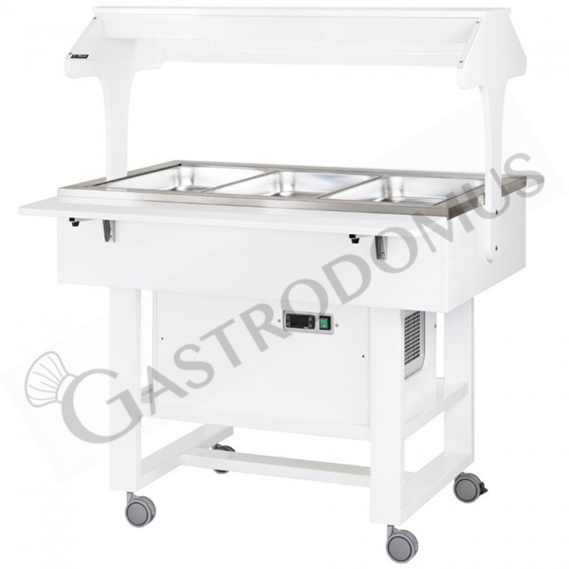 Espositore refrigerato in legno con cupola +2°C/+10°C - L 1110 mm x P 1120 mm x H 1410 mm Espositore refrigerato in legno con cupola +2°C/+10°C - L 1110 mm x P 1120 mm x H 1410 mm