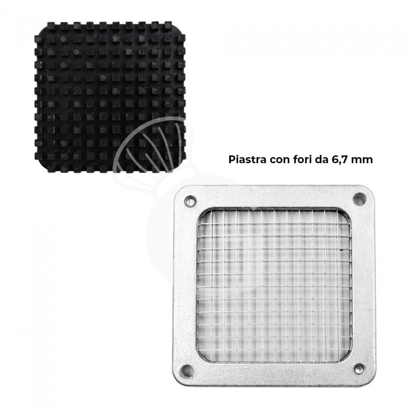 Taglia frutta e verdura manuale bastoncini - dimensioni L 220 mm x P 175 mm x H 675 mm