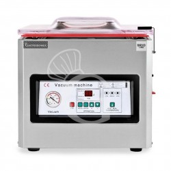 Macchina sottovuoto in acciaio inox barra saldante 390 mm L 490 mm x P 540 mm x H 475 mm