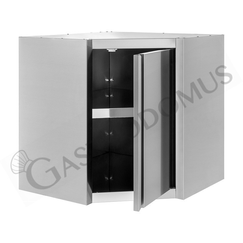 Pensile inox 1 porta battente, misure 700x700xH650mm Pensile inox 1 porta battente, misure 700x700xH650mm