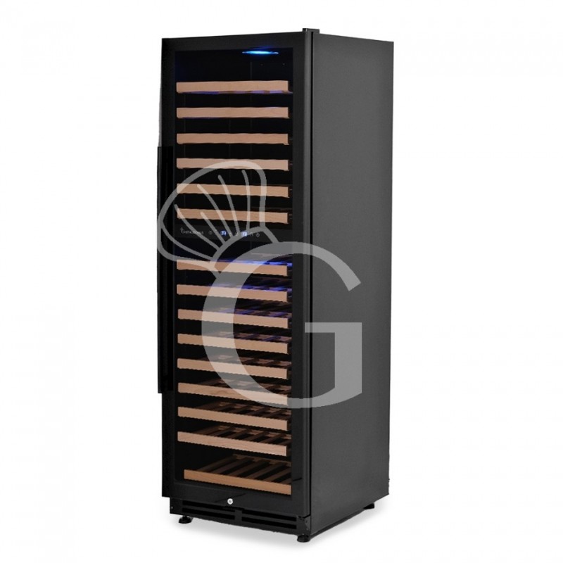 Cantina Vino da incasso Ventilata doppia temperatura 420 LT 15 ripiani 165 bottiglie +5°C/+22°C