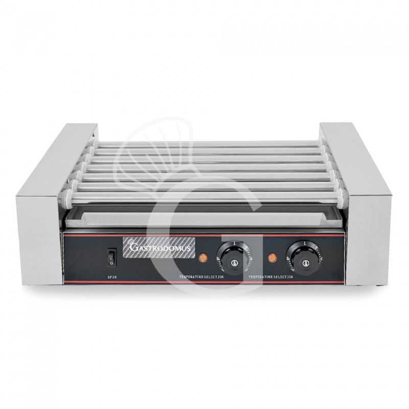 Gira wurstel 1400 W 7 rulli L 560 mm x P 330 mm x H 178 mm