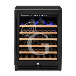 Cantina Vino da incasso Ventilata 150 LT 6 ripiani capacità 46 bottiglie +5°C/+22°C