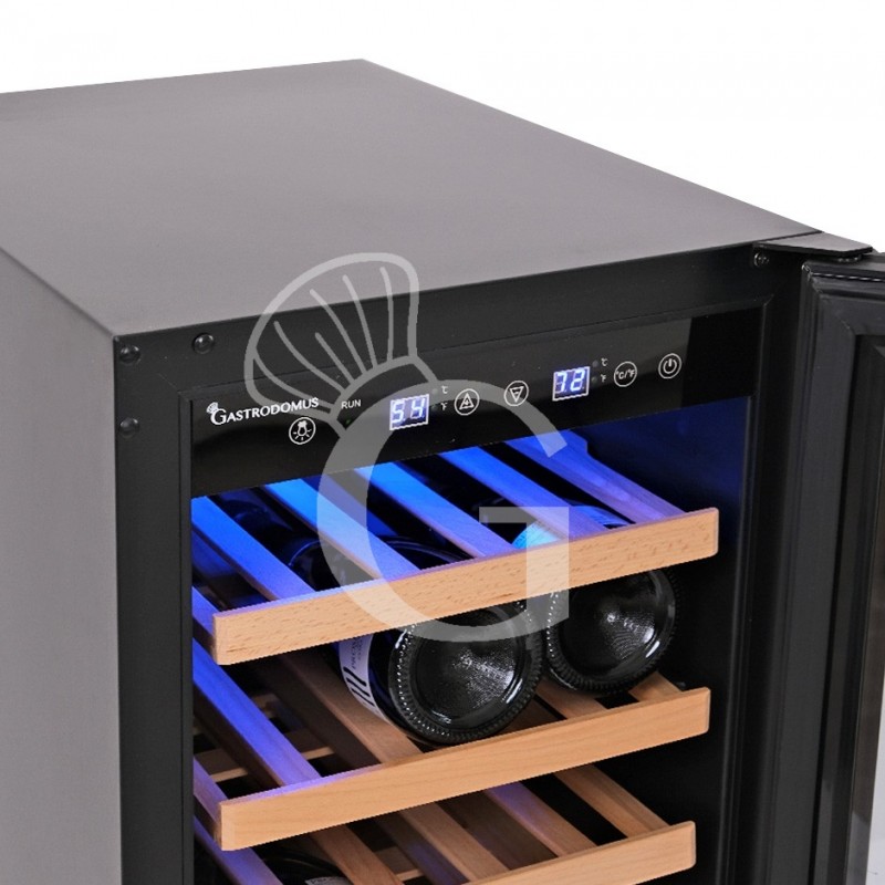 Cantina Vino da incasso Ventilata 100 LT 7 ripiani 31 bottiglie +5°C/+22°C