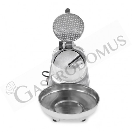 Tritaghiaccio Professionale Monofase 65 Kg/h 0,3 Kw L 410 mm x P 210 mm x H 300 mm Tritaghiaccio Professionale Monofase 65 Kg/h 0,3 Kw L 410 mm x P 210 mm x H 300 mm