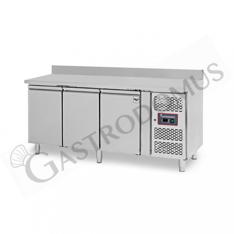 Tavolo Refrigerato 3 porte alzatina Prof. 600 mm -2°C/+8°C classe energetica C