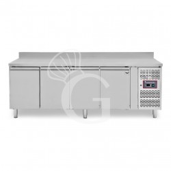 Tavolo Refrigerato 4 porte alzatina Prof. 600 mm -2°C/+8°C classe energetica D