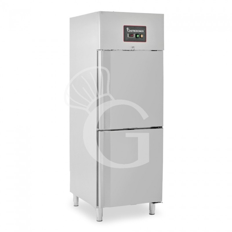 Armadio Refrigerato Ventilato doppia temperatura 2 porte +2°/+8°C e -18°/-22°C capacità 237+237 LT