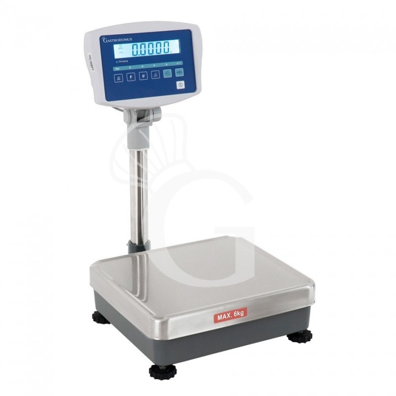 Bilancia monocella completa portata 60 Kg precisione 5 g L 360 mm x P 320 mm x H 600 mm