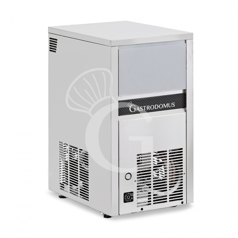 Macchina del ghiaccio monofase kg 30/24h cubetto pieno