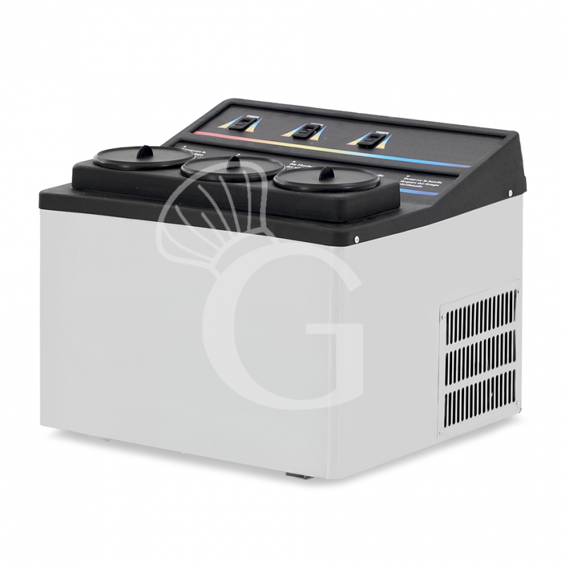 Abbattitore per vino da banco elettrico 3 bottiglie L 550 mm x P 503 mm x H 429 mm
