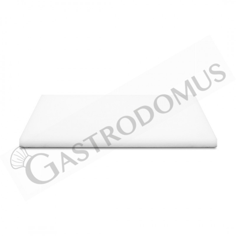 Tagliere in Polietilene Bianco 50 x 40 spessore 3 - cm professionale con  fermi : : Casa e cucina