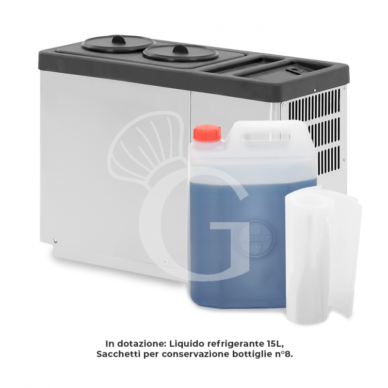 Abbattitore per vino da banco Elettrico 2 bottiglie L 605 mm x P 283 mm x H 445 mm
